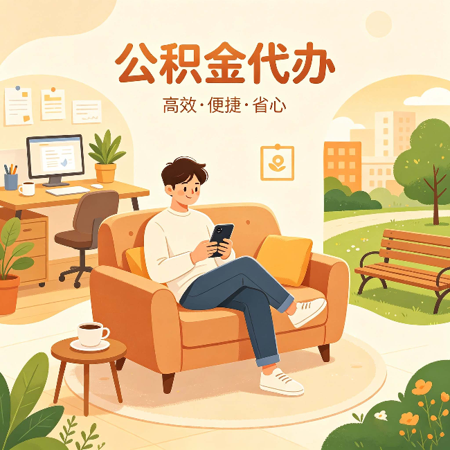 忠县公积金代办:找人办不是懒,是算清了这笔账